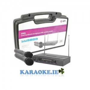 Twin Wireless Microphones